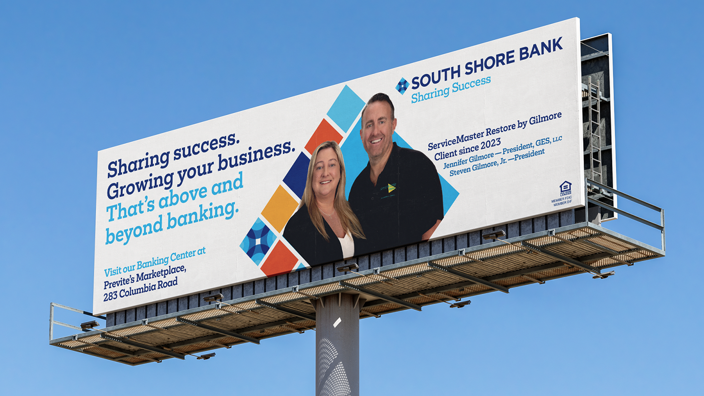 South Shore Bank Billboard